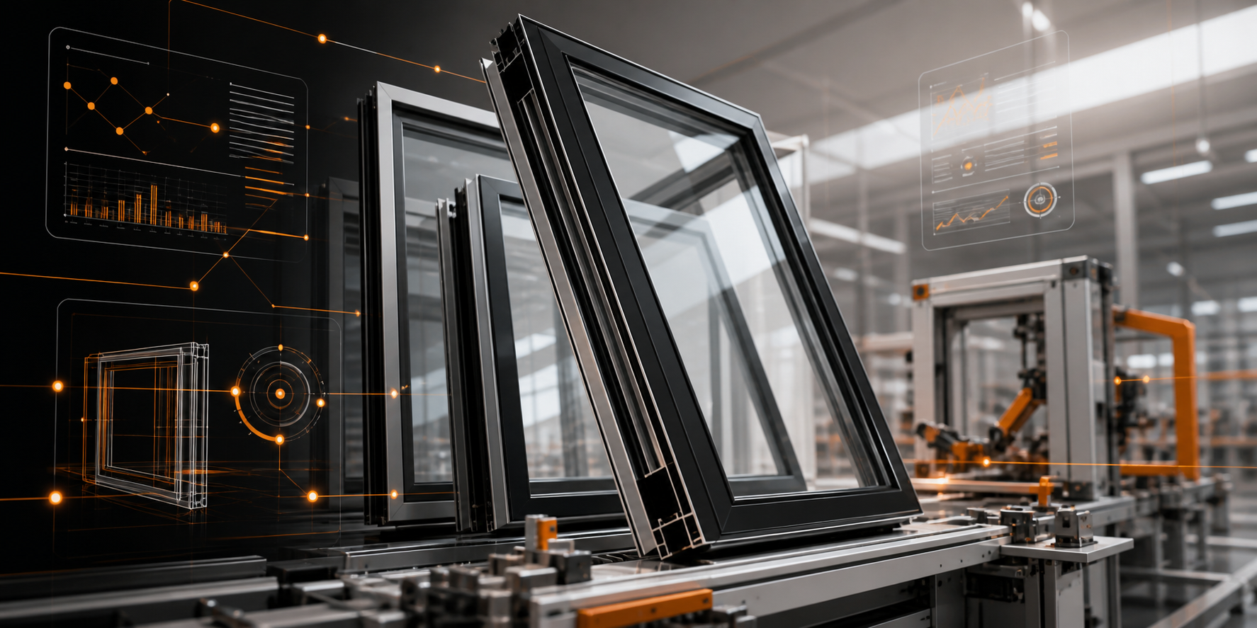 Digital platform connecting window manufacturing workflows